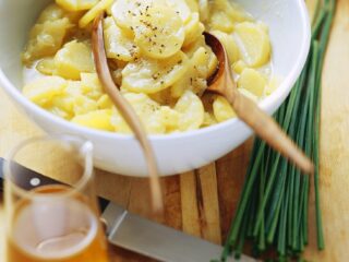 Bavarian potato salad