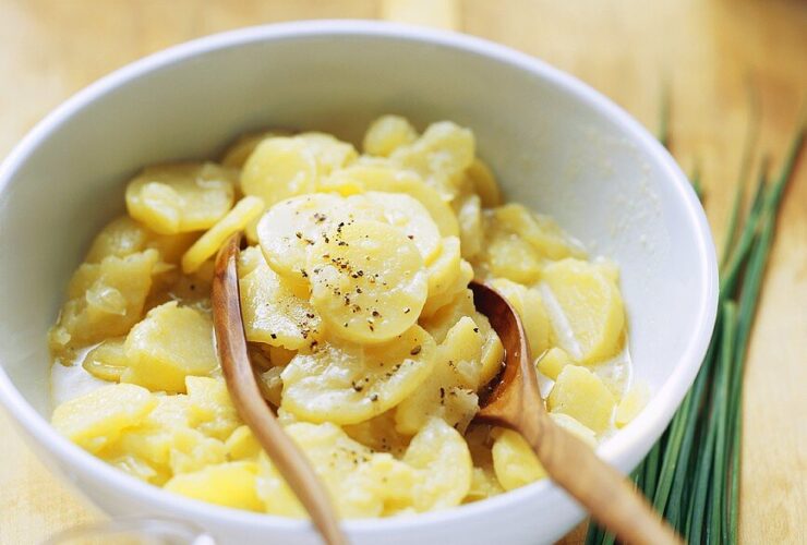 Bavarian potato salad